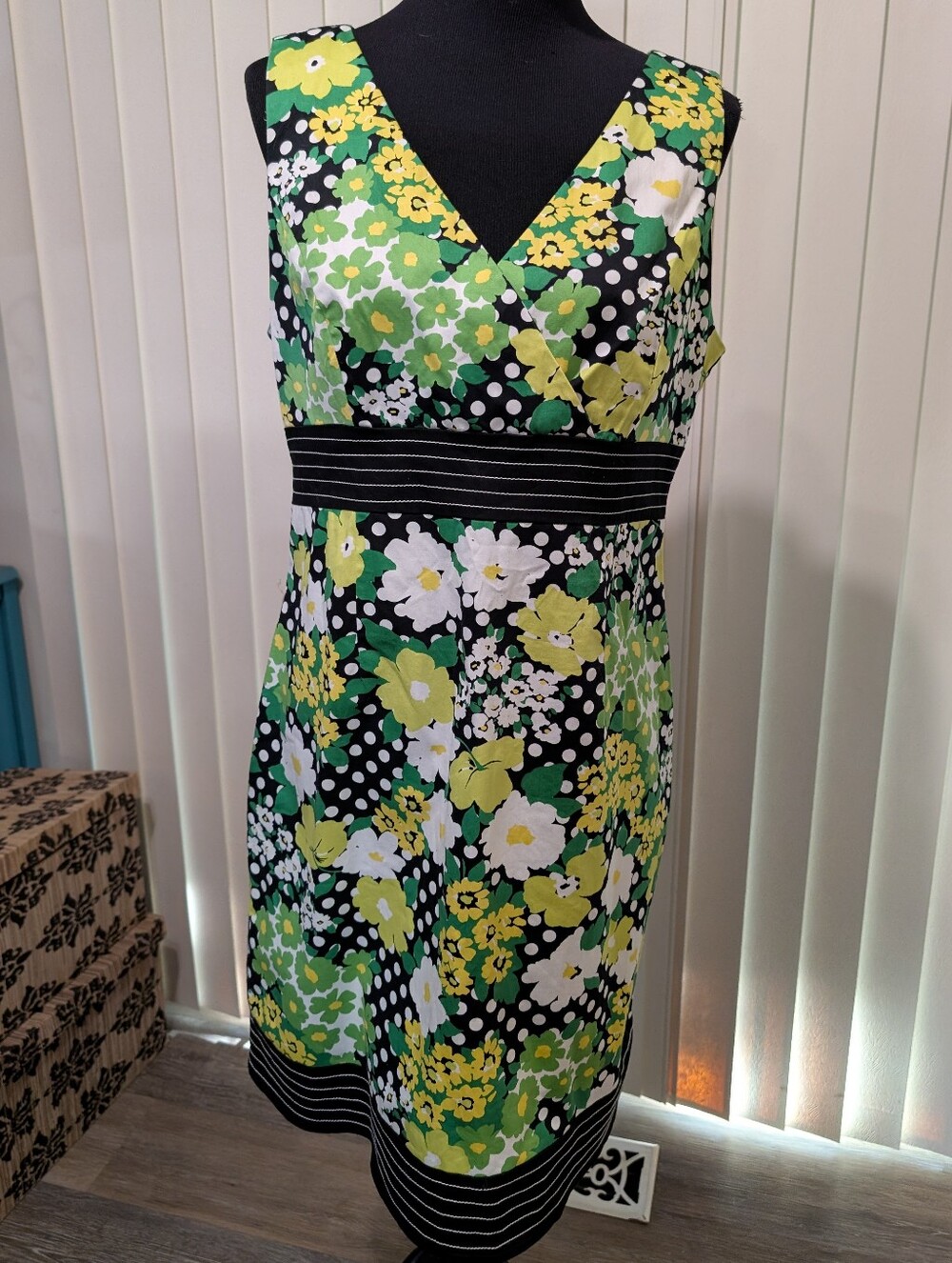Dby Ltd Vintage Retro Floral Dress